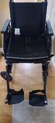 DRIVE Viper Plus GT Wheelchair W/ Universal Armrest, 18″ Seat, Elevating Legrest