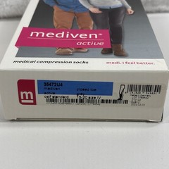 Mediven Active Compression Socks Calf Standard Dark Grey 15-20 SizeIV