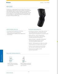 Ossur Formfit Knee OA Ease Unloader SM Right Osteoarthritis L1851 FOA0518712