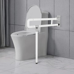 Safety Hand Rail Drop Down Fold Up Disabled Grab For Bath Bathroom Toilet Bar