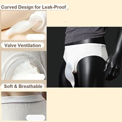 Urine Collection Bag Condom Catheters for Men Reusable Portable Silicone Urinal