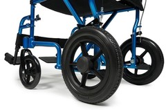 Everest & Jennings Deluxe Transport Wheelchair, Steel Frame & Upgraded…