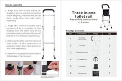Lightweight Anti-Slip Walking Cane – Enhanced Stability for up to 300lbs User