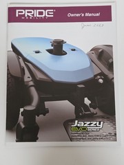 Pride Jazzy EVO 613 Power 6 Wheel Drive 300lbs Cap Joystick Battery Headrest NEW