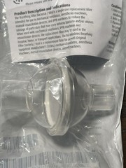 Sunset Universal 22mm Inline Bacteria Filter For Cpap,Vent,Bipap #BF2200-1 NEW