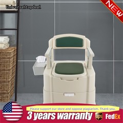 Portable Toilet Bedside Commode Floor Standing Chair Commode Toilet Load 200kg