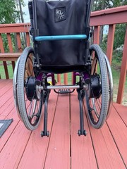 Ki Mobility Rogue XP 13×15 Pediatric Wheelchair W/ Alber Twion Power Assist