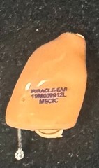 Miracle-Ear Custom Fit Replaceable Batteries Hearing Aids, Left Only, CIC2400