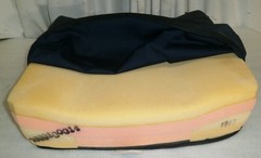 FUTURE MOBILITY WHEELCHAIR CUSHION 17X19X4 INCH GOOD CONDITION