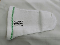 Cool Blue 3 Ply Prosthetic Sock w/ sewnHole Size 1, 2 Length 8-12 Model CB3HMSH2