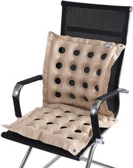 Khaki Inflatable Seat Cushions – Enhanced Comfort for Wheelchairs and Stadiums