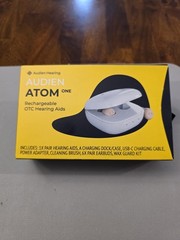 Audien Hearing ATOM One 1 Rechargeable OTC Hearing Aids Used Properly Cleaned