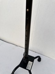 Lumex Bariatric Quad Cane Heavy Duty Walking Stick Large 4 Rubber Feet Base