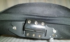 FUTURE PRISM BASIC BACK FOR WHEELCHAIR WITH BACK SUPPORT FULL BRACKETS VERY GOOD