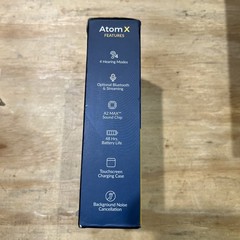 Audien Hearing ATOM X -Rechargeable OTC Hearing Aids Bluetooth – New