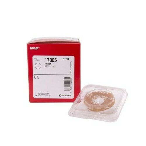 *10-Pieces* Hollister Adapt Flat Ostomy Barrier Ring 2″ 48mm Box 7805
