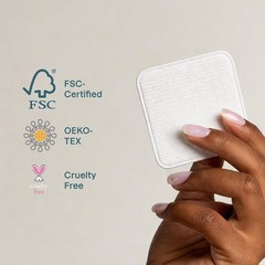 Multi-Purpose Extra Large Face Pads – 100 Count for Makeup & Nail Polish Removal