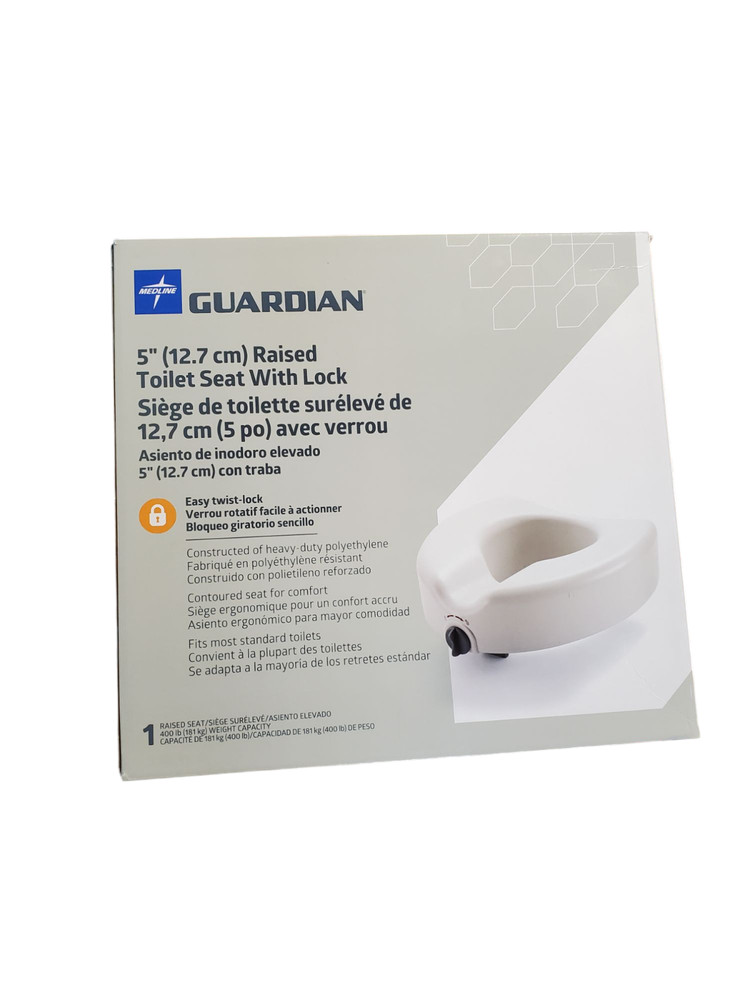 toilet seat riser new in the box