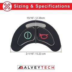 Joystick 2-Button Keypad GC2 GC1 12894 for Jazzy Select Power Chairs