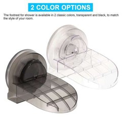 For Shaving Legs Suction Cup Bathroom Washing Feet Step Shower Foot Rest Stand