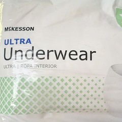 McKesson Ultra Underwear XL Heavy Absorbency Disposable Underwear White 14 Ct