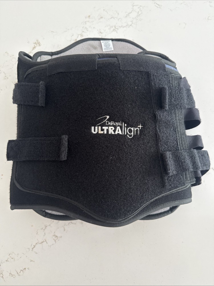 DEROYAL ULTRAlign Lumbar Support Back Brace Size Large