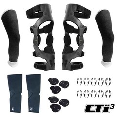 Ossur CTi3 Knee Braces Bundle Athlete Edition Adjustable for Moisture Control