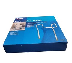 Carex Toilet Safety Frame 300lb Capacity Adjustable Height And Width USA Seller
