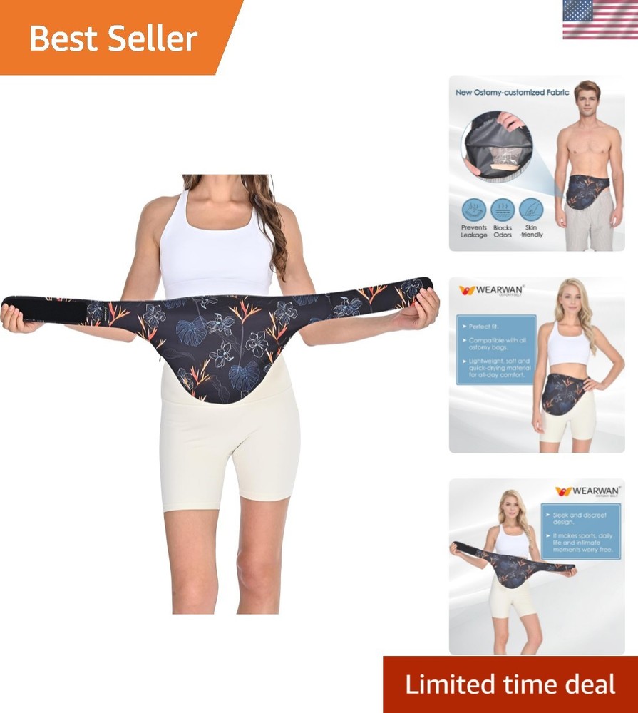 Ostomy Belt | Leak & Odor Protection | Abdomen Ostomy Bag Covers for Men and …