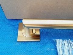 ICO Bath Crater 18″ Grab Bar BRUSHED GOLD Model V94358