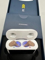 Audien Hearing Atom X Wireless Rechargeable Hearing Aids In Box B