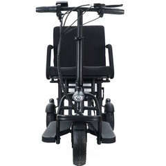 Three-Wheel Foldable Electric Mobility Scooter for Adults, 3 Speed Adjustment