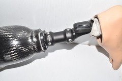 TRULIFE Prosthetic Right Leg AAA224 BULLDOG SIZE 25 W/ SPLIT TOE (PXO1)