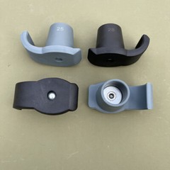 4Pcs Walker Glide Skis Universal Replacement Feet Rubber Tips Cap Folding Walker