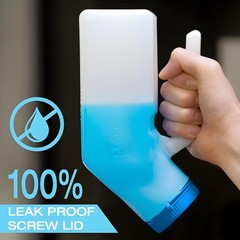 Urinals for Men Glow in The Dark Lid by Tilcare (1 Pack) – 32oz/1000mL Thick Pla