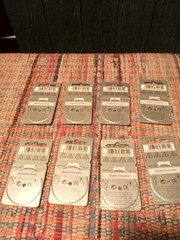 Lot Of 8 NEW Power One High Level Hearing P10 Hearing Aid Batterys, Expired.