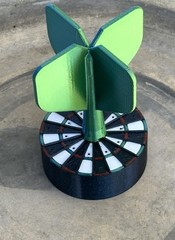 Power Wheelchair Accessory Replacement Designed by wheelchair user Dart Board