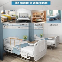 Bed Rails for Elderly Adults Assist Safety Handle Bed Railing Grab Bar Folding