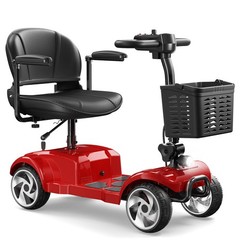 4-Wheel Power Wheelchair Scooter All Terrain for Seniors & Adults