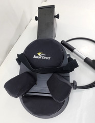 Brace Direct Cervical Neck Traction Unit – Black, Home Use Portable Posture Pump