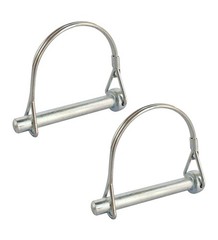 2PCS Knee Walker Universal Locking Pin,Knee Scooter Lock 8mm x 60mm, SILK