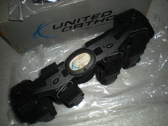 New United Ortho 300541-03 Functional ACL Knee Support Brace RIGHT Leg SMALL S