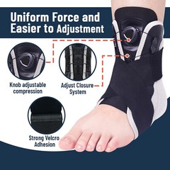 Ankle Brace Support Stabilizer Guard Tendonitis Achilles Sprain Foot Drop Strap