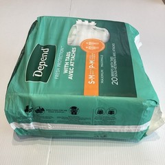 Depend Fresh Protection With Tabs, Incontinence Briefs, Unisex – Sm/Med- 20ct