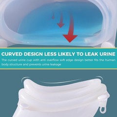 Men’s wearable urine collection bag