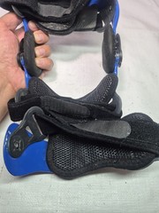 Ossur Blue Össur CTi Custom Knee brace Medium Rigid frame with black straps