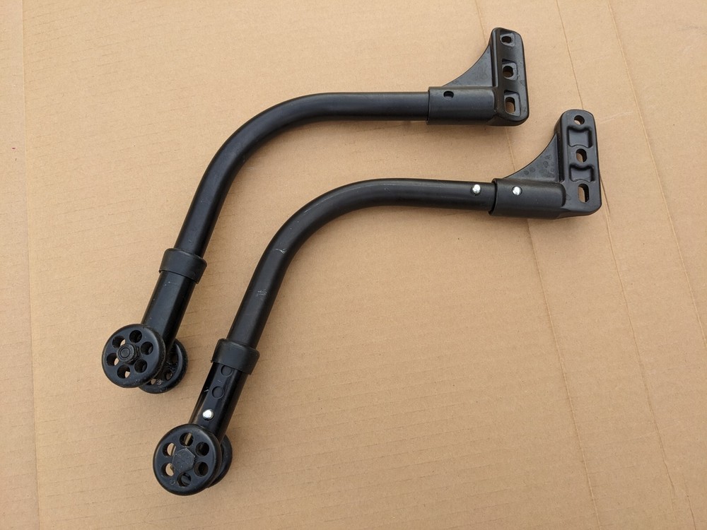 Wheelchair Anti-tip Bar Pair Adjustable For Ki Quickie Tilite