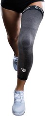 Vital Salveo Dark Grey Carbon Recovery Full Leg Sleeve MEDIUM Compression Leg