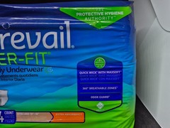 Prevail Per-Fit XLarge (58″-68″) Daily Underwear 14 Count Protective Hygiene