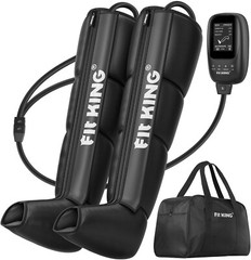 FIT KING Air Compression Recovery System Leg Massage Boots Circulation Therapy